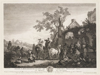 KG 13054
<br/>
Het geschenk van de jager.
<br/>
<em>Moyreau, Jean (1690-1762)</em>